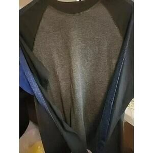 NWT Black Racer Raglan Long Sleeve Shirt Beans & Bones Sz S CR3 Excellent